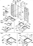 Diagram for 10 - Ref/fz Shelves, Lights, And Hinges