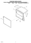 Diagram for 08 - Freezer Door Parts, Literature And Optional Parts
